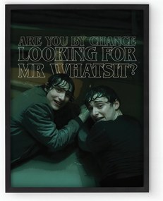 Keretezett poszter Stranger Things sorozat 30x40 cm