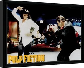 Keretezett poszter PULP FICTION - PONYVAREGÉNY - dance