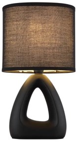 Globo 21731S - Asztali lámpa  TRIANGLE 1xE14/40W/230V fekete