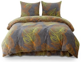 Mikroplüss ágyneműhuzat TESICA szürke Ágyneműhuzat mérete: 70 x 80 cm | 140 x 200 cm