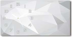 Üveg falióra csendes absztrakt háttér 60x30cm