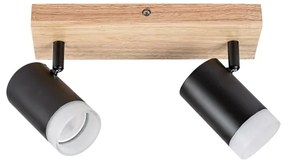 Rabalux 73122 - TORAS mennyezeti spotlámpa 2xGU10/5W/230V tölgy