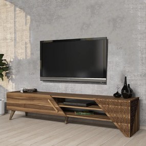Beril TV-állvány, dió, 180 cm – TR845HCT5499