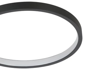 Eglo 900421 - LED Dimmelhető mennyezeti lámpa GAFARES LED/15W/230V fekete + távirányító