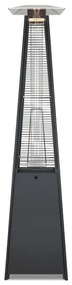 Saturn Garden Point antracit piramis teraszfűtő
