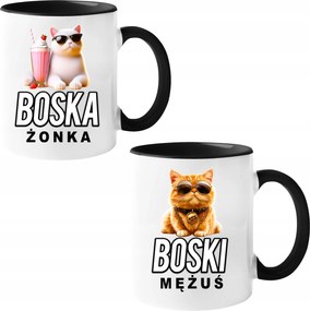 Bögre Szett Férj Feleség Ajándék Esküvő Évforduló Bögre Doboz