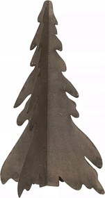 Karácsonyfa Figura Szürke Loft 25cm karácsonyi asztal összecsukható szekrény