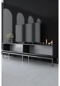 TV szekrény Lord - Anthracite, Silver