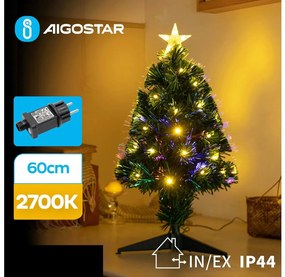 Aigostar - LED kültéri karácsonyfa LED/3,6W/230V 60 cm IP44 meleg fehér