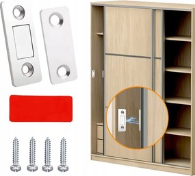 6DB Tolóajtós Szekrény Erős Mágnesek Konyhai Fiókos Szekrényekhez