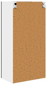 Függő szekrény Riga Fekete tölgy és fehér 50 x 31 x 100 cm