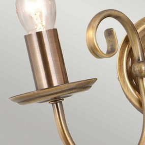Elstead klasszikus fali lámpa artisan antik sárgaréz elsart2-agd-brass