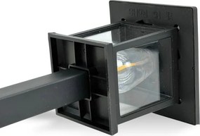 Napelemes LED oszloplámpa - Sunlight A6109 - 38 cm - 2 db-os szett