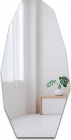 Organikus tükör Pirit szabálytalan forma 65x130 falra szerelhető