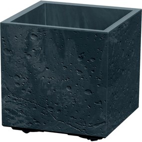 SIERRA SQUARE BETON EFFECT virágtartó 28,8 cm, antracit, S