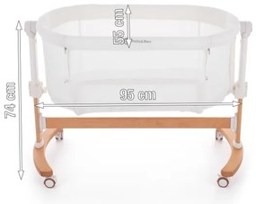 PETITE&amp;MARS - Bölcső 2in1 GLORY szürke