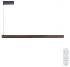 Immax NEO 07300L-LED Dimmelhető függeszték MADEIRA 26W/230V Wi-Fi Tuya 122 cm dió