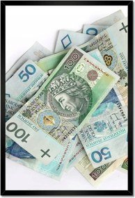 Poszterek keretben 40x60 Pénz