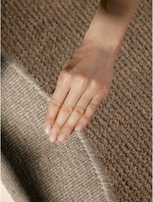 Bézs kézi szövésű gyapjú kerek szőnyeg ø 200 cm Greenwich – Ted Baker