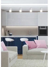 Spotlámpa TUBA 1xGU10/15W/230V szürke/fehér