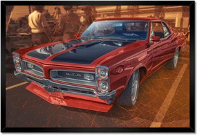 Poszterek keretben 60x40 Pontiac Gto Autó