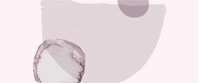 Kép - Lila minimalizmus N⁰2 (120x50 cm)