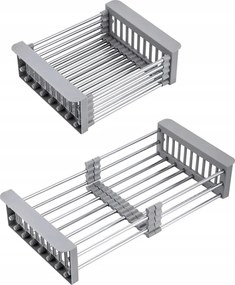 Teleszkópos kosár zöldség csepegtető Gránit konyhai mosogató