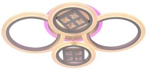 LED RGB állítható mennyezeti lámpa LED/50W/230V 3000-6500K + távirányító