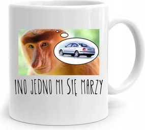 Vicces Bögre Hordozó Janusz Egyet Álmodom fotó nyomtatással