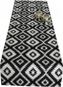 Futófelület fekete-fehér Vastag Szövet 40x140 tarka