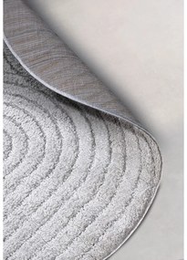 Világosszürke kerek szőnyeg ø 160 cm Panglao New York Light Grey – Elle Decoration