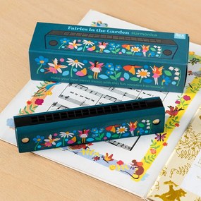 Játékhangszer Harmonica Fairies in the Garden – Rex London