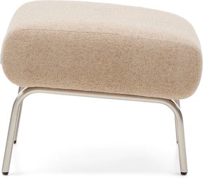 Világosbarna zsenília lábtartó Amsen – Kave Home