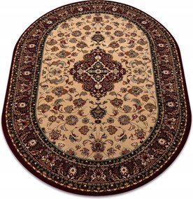 Nappali szőnyeg gyapjú Omega ovális Orion rozetta Virágok j.rubin 2 170x235 cm