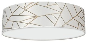 Mennyezeti lámpa ZIGGY 3xE27/60W/230V fehér/arany