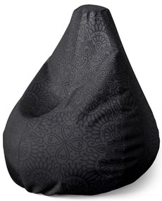 Pear babzsák mehendi, antracit