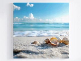 Poszter Tenger VĂz Tengerpart Homok KagylĂł 80x80