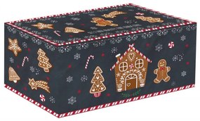 Mézeskalács karácsonyi porcelán bögre szett díszdobozban, 2 db-os, 350 ml - Gingerbread
