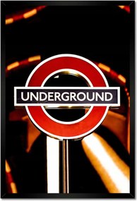 Poszterek keretben 40x60 Underground London