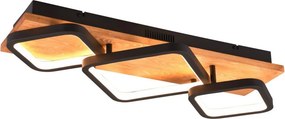 TRIO 643210332 RAMA Modern LED Mennyezeti Lámpa Fekete LED IP20