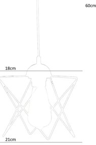 Fekete függőlámpa – Opviq lights