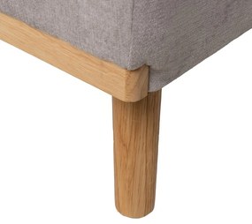 Világosszürke zsenília kinyitható kanapé 178 cm – Ixia