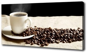 Feszített vászonkép Aromás kávé oc-87589155