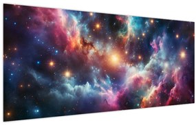 Kép - Sötét univerzum (120x50 cm)