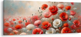 Kép - Pipacsok festménye (120x50 cm)