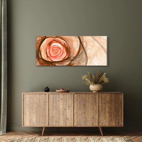 Kép - művészi rózsa (120x50 cm)