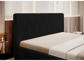 Franciaágy 180 cm Tikka 180  (fekete + arany). 1099408