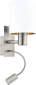 Eglo PASTERI 96484 Fali lámpa 1x40W/E27 + 1X3,5W/LED 380LM