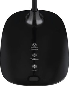 Asztali Lámpa Fekete BOTAL GLOBO-58455B