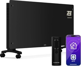 Klarstein Bornholm konvektor | 3000 W | 30 m² | Erőteljes és elegáns | 105 cm x 51 cm